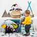 М'яка іграшка-обіймашка «Пінгвін Конор», 35 см, BabyOno дополнительное фото 4.