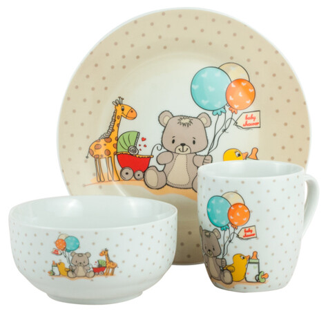 Набори посуду: Набор посуды 3 предмета (керамика) Friends 1, Limited Edition