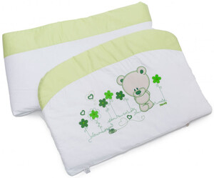 Постель: Бампер для кроватки Evolution A-018, зеленый, Twins