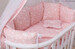 Бампер-подушки для кроватки Лесные жители, розовый, Twins дополнительное фото 1.