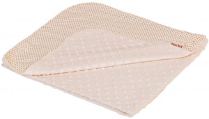Постільна білизна: Плед-конверт Minky Літо, 75 х 75 см, бежевий, Twins