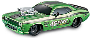 Машинки: Автомобиль на радиоуправлении Fire Speed (зеленый), 1:16, JP383