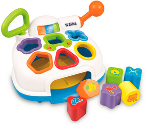 Музыкальные и интерактивные игрушки: Сортер музыкальный со световыми эффектами, Weina