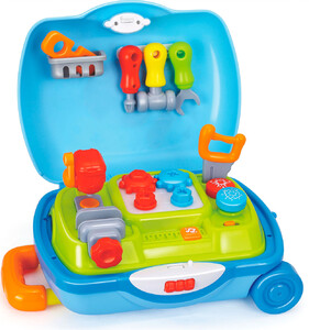 Игры и игрушки: Чемоданчик с инструментами, игровой набор, Huile Toys