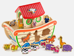 Розвивальні іграшки: Іграшка-сортер Ноїв ковчег, Viga Toys