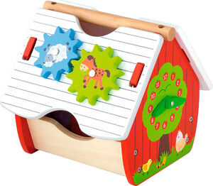 Кубики, пірамідки і сортери: Іграшка Весела ферма, Viga Toys