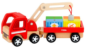 Машинки: Іграшка Автокран, Viga Toys