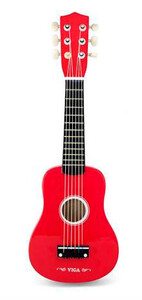 Детские гитары: Игрушка Гитара, красный, Viga Toys