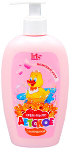 Детская косметика: Крем-мыло Детское с календулой (250 мл), Iris Cosmetic