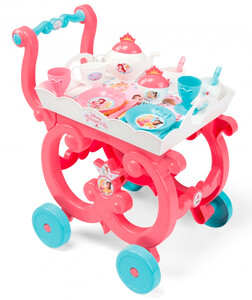 Іграшковий посуд та їжа: Тележка с чайным сервизом, Disney Princess, Smoby
