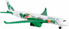 Самолет A350-900, 11 см (зеленые крылья), Majorette