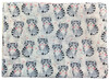 Пеленка Tetra муслиновая, 110 х 80 (3 шт.), серые котики, Twins
