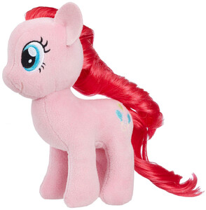 Игры и игрушки: Пинки Пай (13 см), плюшевая пони с волосами, My Little Pony