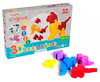 3D пазли Тварини 4 шт., 32 елемента, Тигрес