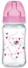 Бутылочка с широким горлышком антиколиковая PP Lets Celebrate, розовая, 240 мл., Canpol babies