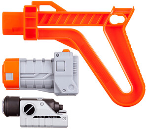 Игрушечное оружие: Игрушечное оружие Снайперский набор (аксессуары), оранжевый, Lazer M.A.D.