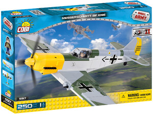 Игры и игрушки: Конструктор Самолет Мессершмитт Bf-109E, серия Small Army, Cobi