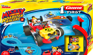 Игры и игрушки: Автотрек First, Микки и гонки роадстеров, Carrera