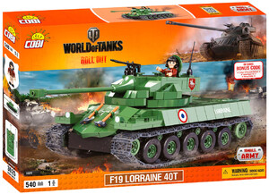 Ігри та іграшки: Конструктор Танк F19 Лоррейн 40T, World Of Tanks, Cobi