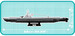 Конструктор Подводная лодка Ваху (SS-238), Historical Collection, Cobi дополнительное фото 6.