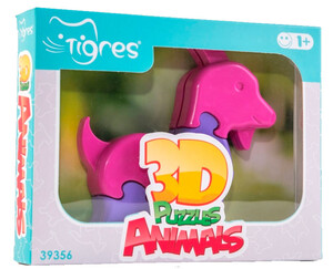 Животные: 3D пазлы Животные Козлик, (8 эл.), Тигрес