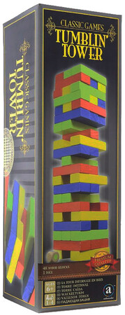 Настільні ігри: Падающая башня (разноцветная), настольная игра, Merchant Ambassador
