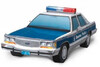 Автомобиль Ford LTD Crown Victoria, сборная модель из картона, Умная бумага