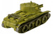 Танк БТ-7 артиллерийский, сборная модель из картона, Умная бумага дополнительное фото 1.