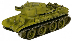 Танк БТ-7 артиллерийский, сборная модель из картона, Умная бумага
