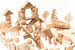 Деревянный Конструктор Большой (144 элемента), Lislis toys дополнительное фото 5.