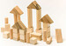 Дерев'яний Конструктор маленький (86 елементів), Lislis toys дополнительное фото 2.