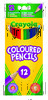 Набор цветных карандашей Coloured Pencils (12 цветов), Crayola