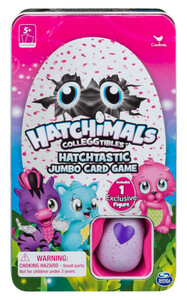 Настольные игры: Карточная игра с эксклюзивной фигуркой, Hatchimals