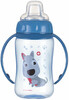 Поильник Cute Animals, синий с собачкой, 320 мл, Canpol babies
