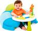 Детское кресло Cotoons с игровой панелью, голубое, Smoby toys дополнительное фото 1.