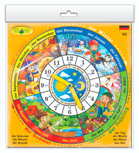 Годинники та календарі: Игра Изучаем время (немецкий), Energy Plus