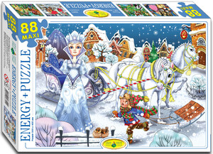 Игры и игрушки: Пазлы Снежная королева, 88 эл., Energy Plus