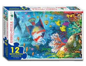 Ігри та іграшки: Игра-пазл Веселая рыбка, 12 эл., Energy Plus
