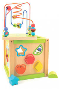 Развивающие игрушки: Универсальный куб, развивающая игрушка, бизиборд, Lucy&Leo