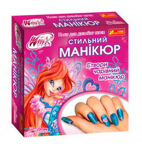 Наборы для дизайна ногтей Стильный маникюр с Блум, WinX, Ranok Creative