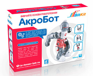 Детский развивающий конструктор танцующий робот АкроБот, BitKit