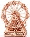 Механическое колесо обозрения, механический 3D-пазл на 301 элемент, Wood Trick дополнительное фото 6.