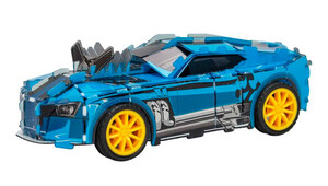 Игры и игрушки: Пазл 3D Гоночный автомобиль, синий (22 эл.), Spin Master