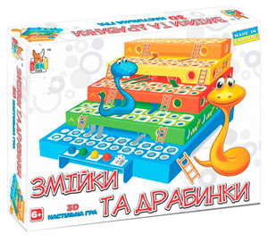 Ігри та іграшки: Настільна гра Змійки та драбинки, Boni Toys