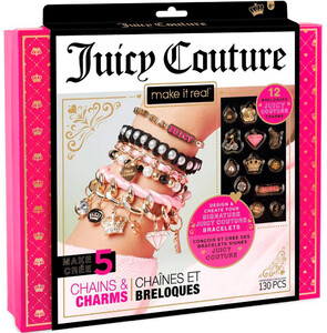 Набор для создания шарм-браслетов Королевский шарм, Juicy Couture, Make it real