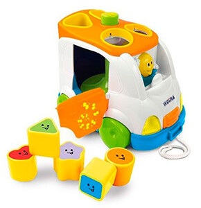 Музичні та інтерактивні іграшки: Іграшка-сортер Музичний мікроавтобус, Weina