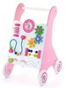 Ходунки-каталка, рожевий, Viga Toys