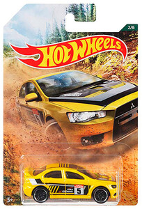 Игры и игрушки: ’08 Lancer Evolution, автомобиль базовый коллекционный, Hot Wheels