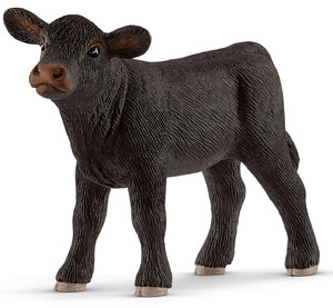 Животные: Фигурка Теленок породы черный ангус 13880, Schleich
