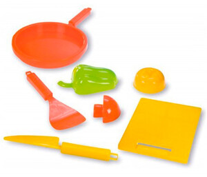Развивающие игрушки: Набор для игры с песком Кухня, 7 эл., Lena